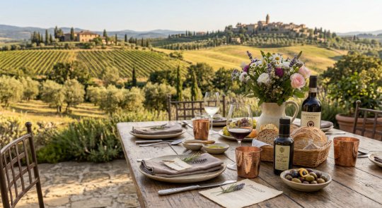 tavoli apparecchiati nel patio esterno del ristorante, sotto una pergola con vista sul giardino